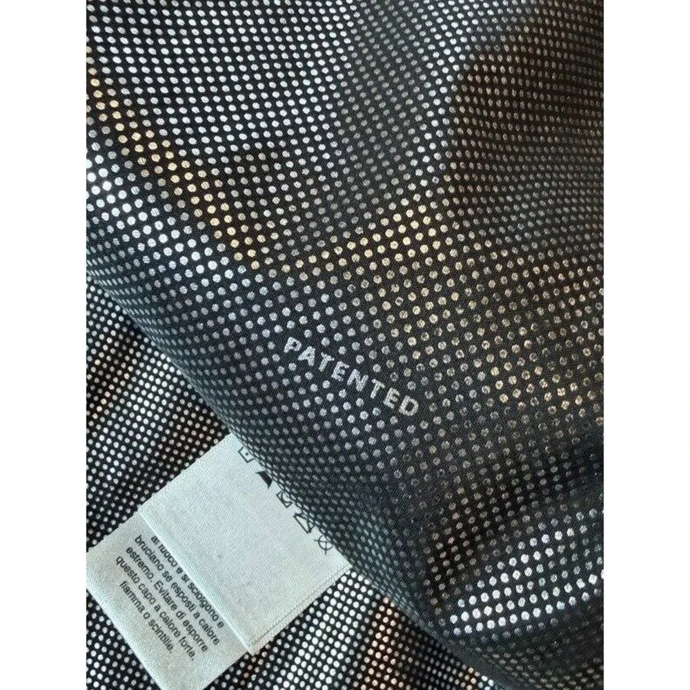 Columbia Mens Omni Heat Black Full Zip Vest Thermal Silver Lined Size Large